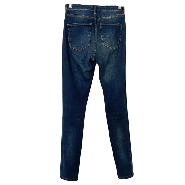 ACNE STUDIO PIN STORM MEDIUM WASH HIGH RISE SKINNY STRETCH JEANS