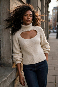 Pull Murane en laine beige, IRO _vue édito lifestyle