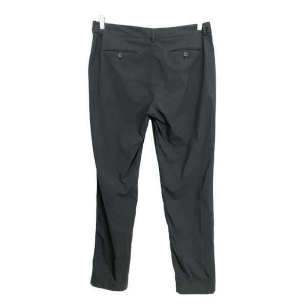 ANATOMIE THEA GREY ZIPPED POCKETS ANKLE NYLON PANTS - L